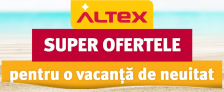 Prinde pe Altex SUPER OFERTELE pentru o vacanta de neuitat