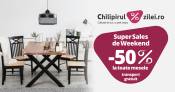 Sales de weekend : 50% REDUCERE la mese si transport gratuit! Extrareducere pentru plata online! Chilipirul-Zilei