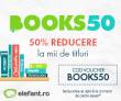 50% reducere garantată la mii de titluri pe Elefant cu codul: