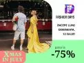 FashionDays Xmas in July pana la -75% incepe Luni Dimineata 12 iulie nu rata oferta prin codU.ro