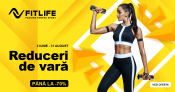 Pana la -70% la echipamente fitness si accesorii Fitlife