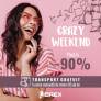 START Crazy Weekend! 25 – 27 iunie 2021. Până la 90% la mii de cărți pe Librex