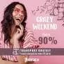 START Crazy Weekend! 25 – 27 iunie 2021. Până la 90% la mii de cărți pe Librex