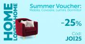 SUMMER VOUCHER -25% | 01 Iulie pe Vivre.ro