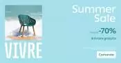 SUMMER SALE: Reduceri de pana la 70% | de Marti, 22 iunie pe Vivre.ro